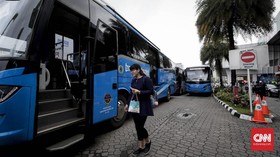 Bayar TransJabodetabek Bisa Pakai Semua Kartu Uang Elektronik