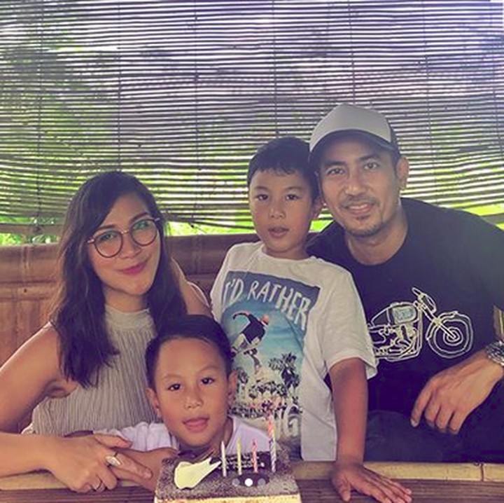 <p>Jamee dan Kalee adalah dua jagoan cilik Rio Febrian dari pernikahannya dengan Sabria Kono. (Foto: Instagram/ @sabriakono)</p>