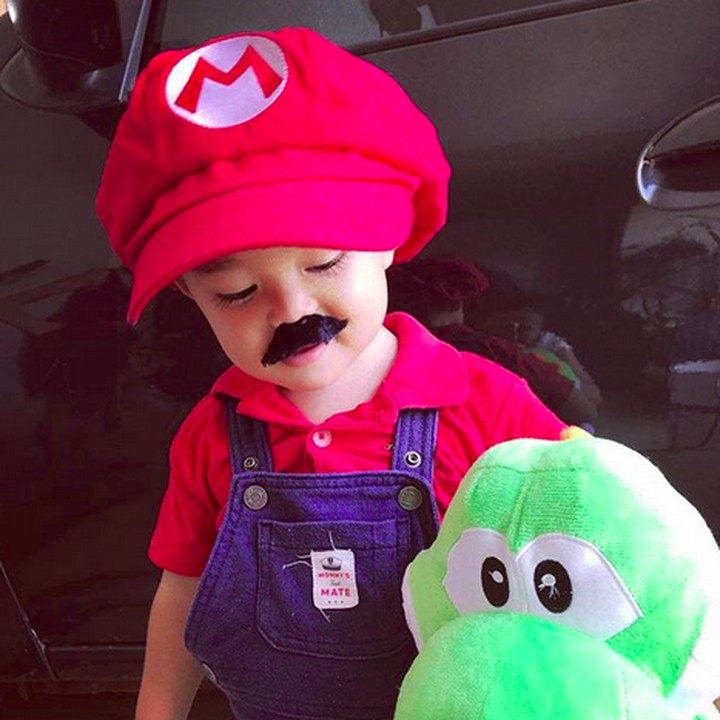 <p>Wah, Mario-nya imut banget nih, Bun. (Foto: Instagram/@mamequebrinca)   </p>