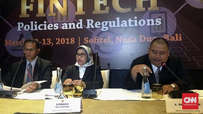 Otoritas Jasa Keuangan memutuskan untuk tidak mengatur suku bunga acuan bagi industri teknologi finansial (financial technology/fintech).