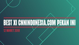 INFOGRAFIS: Best XI CNNIndonesia.com Pekan Ini