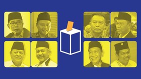 Syaikhu Singgung Kain Hitam Putih di Pohon-Pohon Purwakarta