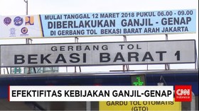 Masih Banyak yang Melanggar Peraturan Ganjil Genap