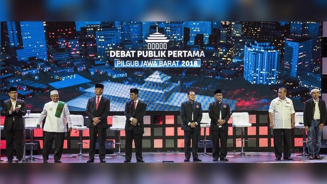 KPUD Jawa Barat minta calon gubernur tidak kampanye Pemilihan Presiden pada debat gubernur tahap 3 agar kericuhan yang terjadi pada debat kedua tidak terulang.