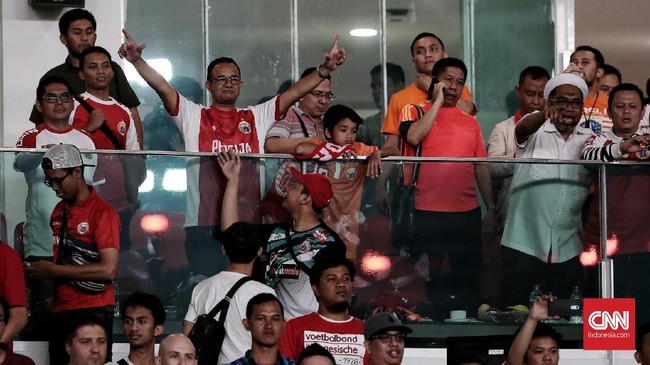 Gubernur DKI Jakarta Anies Baswedan berencana bakal menonton langsung duel Persija Jakarta di SUGBK, Minggu (9/12).