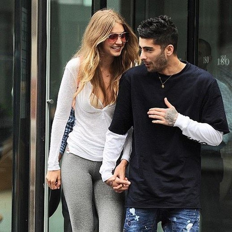 Gaya Stylish Zayn Malik dan Gigi Hadid