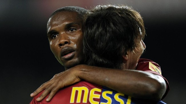 Mantan penyerang Barcelona, Samuel Eto'o, menyatakan Lionel Messi dan Blaugrana tidak terpisahkan.
