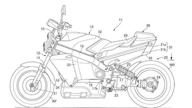Honda Punya Paten Sepeda Motor Hidrogen