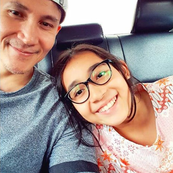 <p>Bersama Brinette, putri sulungnya. Mirip ya, Bun? (Foto: Instagram @marcelinolefrandt)</p>