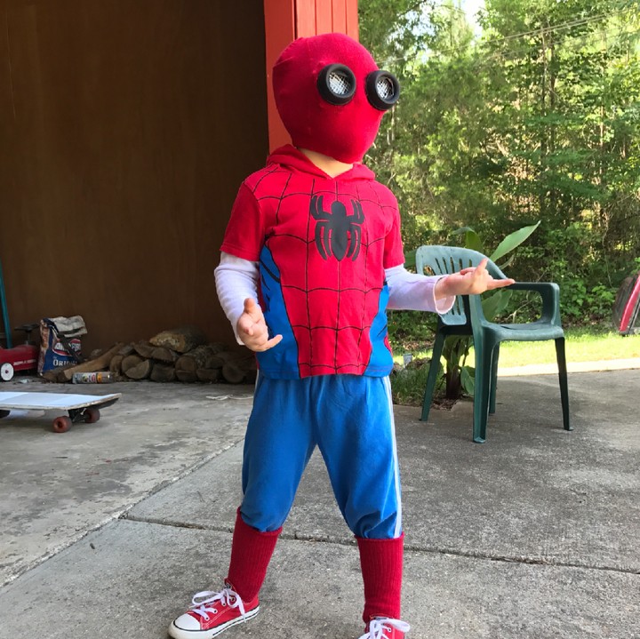 <p>Spidey siap beraksi nih! (Foto: Instagram/eag2n)</p>