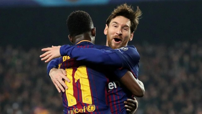 Barcelona berhasil unggul 2-0 atas Chelsea di babak pertama leg kedua 16 besar Liga Champions.