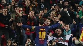FOTO: Langkah Barcelona ke Perempat Final Liga Champions