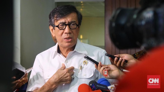 Yasonna Laoly berharap Setya Novanto bertobat setelah dipindahkan dari Lapas Sukamiskin ke Lapas Gunung Sindur.