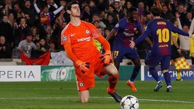 Courtois Kesal 'Dikolongi' Dua Kali oleh Lionel Messi