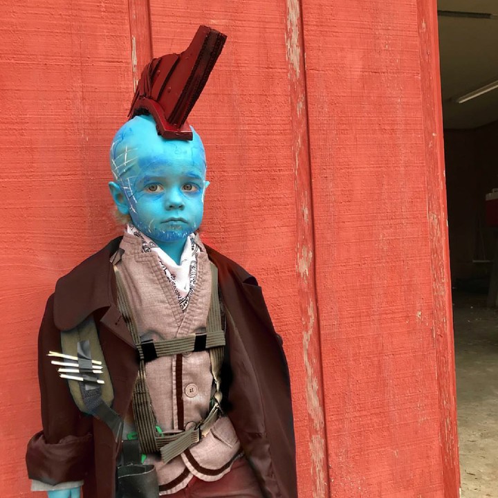 <p>Lihat deh ekspresi Yondu dari Guardians of the Galaxy. (Foto: Instagram/eag2n)</p>