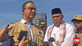 Cuaca Buruk, Anies Batal Berlayar ke Kepulauan Seribu