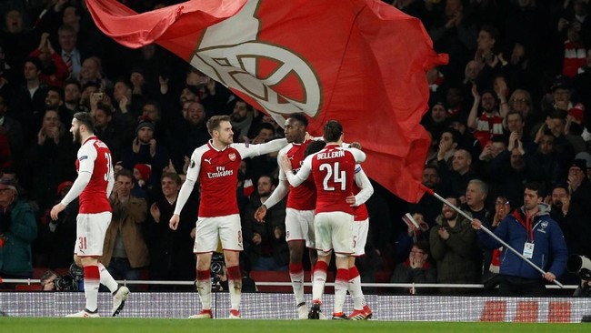 Kemenangan 4-1 atas CSKA Moskow jadi modal bagus Arsenal menjalani leg kedua di Rusia pekan depan.