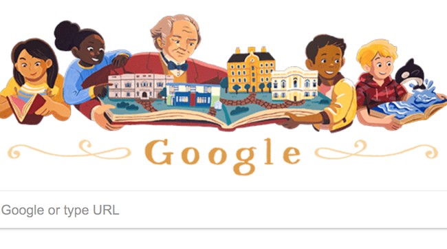 Google doodle hari ini menampilkan sosok George Peabody yang merupakan 'bapak pilantropi' modern kelahiran Inggris.