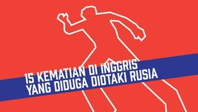 INFOGRAFIS: 15 Kematian di Inggris yang Diduga Diotaki Rusia