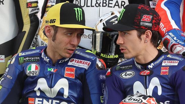 Vinales Cemburu dengan Rossi di MotoGP Prancis