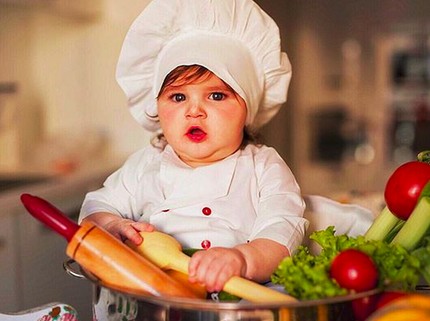 Foto: Deretan 'Koki Cilik' yang Super Menggemaskan