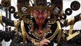 FOTO: Festival Ogoh-ogoh Nusantara Sambut Hari Raya Nyepi Jelang Hari Raya Nyepi, Ogoh-Ogoh diarak oleh sejumlah pemuda sebagai simbol hilangnya aura negatif, sehingga umat dapat beribadah dengan hening dan damai.