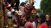 FOTO: Festival Ogoh-ogoh Nusantara Sambut Hari Raya Nyepi Jelang Hari Raya Nyepi, Ogoh-Ogoh diarak oleh sejumlah pemuda sebagai simbol hilangnya aura negatif, sehingga umat dapat beribadah dengan hening dan damai.