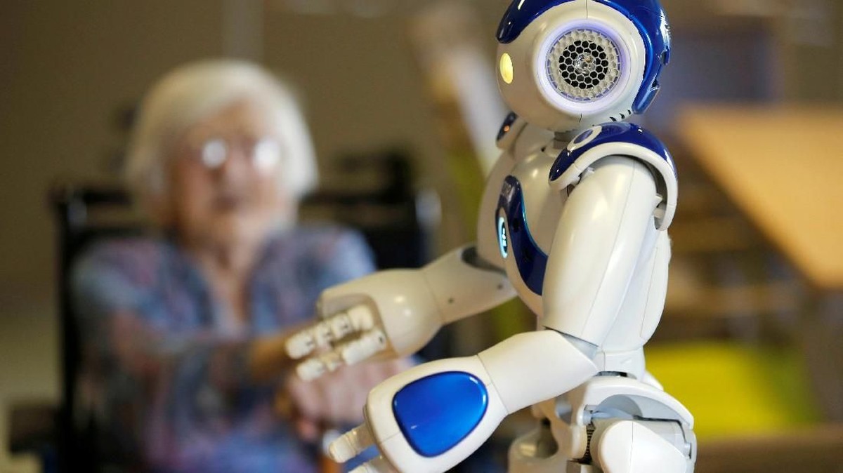 FOTO: Nao, Robot Penjaga Kakek-Nenek di Panti Jompo