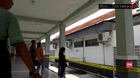VIDEO: Atap Ruang Syaraf RSAL Surabaya Ambruk, Delapan Cedera