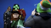 FOTO: Ceria Mengenang Misi Salib Santo Patrick St Patrick's Day yang berlangsung setiap 17 Maret menandakan kegembiraan atas kesuksesan misi salib sang penyebar injil di bumi Irlandia tersebut.