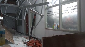 Atap Ruang Syaraf RSAL Surabaya Ambruk, 8 Orang Jadi Korban