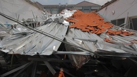 Kronologi Ambruknya Atap RSAL Dr Ramelan Surabaya
