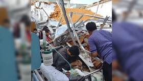 Atap Ruang Syaraf RSAL Surabaya Baru Direnovasi 3 Bulan Lalu