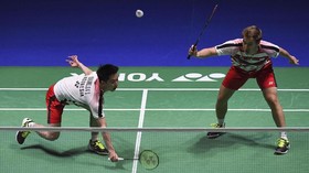 Jokowi Anggap Kevin/Marcus Bikin Indonesia Bangga