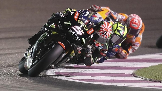 Pebalap Monster Yamaha Tech 3 Johann Zarco yakin bisa bangkit di MotoGP Argentina di Sirkuit Autodromo Termas de Rio Hondo, Argentina, Minggu (8/4).