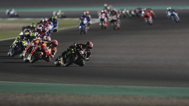 Jadwal Live Streaming MotoGP Qatar 2019 MotoGP Qatar 2019 yang merupakan seri pembuka musim ini di Sirkuit Internasional Losail bisa disaksikan secara live streaming di CNNIndonesia.com.