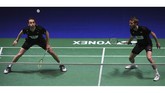 FOTO: Panggung Juara Kevin/Marcus di All England 2018 Kevin Sanjaya Sukamuljo/Marcus Fernaldi Gideon meraih gelar juara All England 2018 setelah mengalahkan salah satu rivalnya, Mathias Boe/Carsten Mogensen.