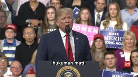 VIDEO: Trump Ingin Hukum Mati Bandar Narkotik