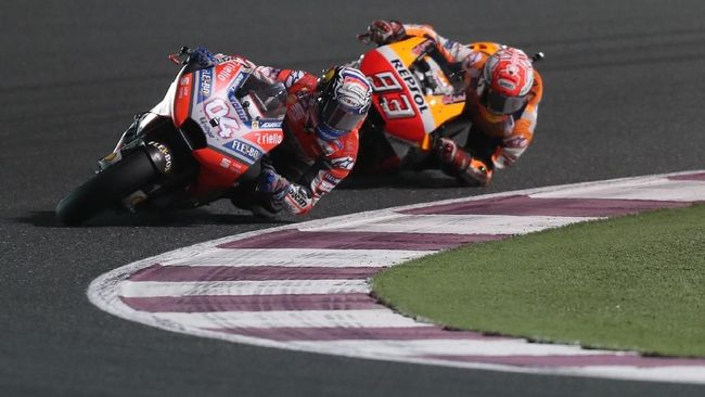 Dovizioso Takut Dengan Kecepatan Marquez