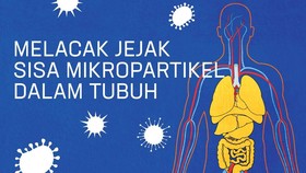 INFOGRAFIS: Melacak Jejak Sisa Mikropartikel dalam Tubuh