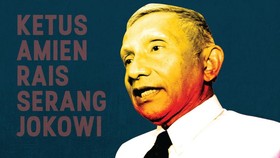 Ketus Amien Rais Cibir Jokowi