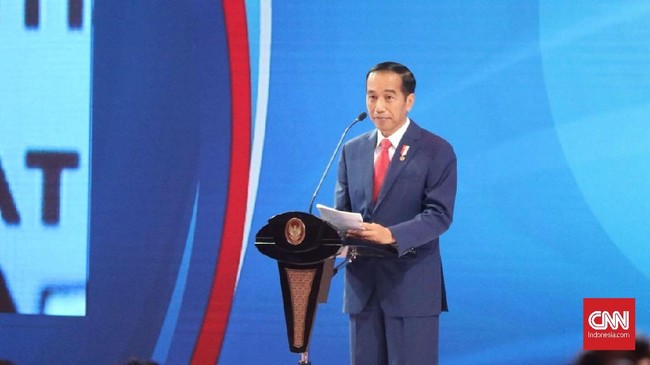 Saat membuka Presidential Lecture, Presiden Jokowi meminta para CPNS berkeingintahuan tinggi alias 'kepo' terutama dengan perkembangan teknologi dan zaman.