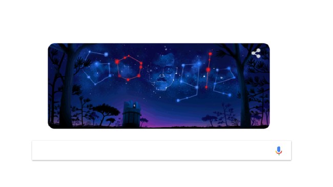 Google merayakan hari lahir astronom asal Meksiko, Guillermo Haro yang ke 105.