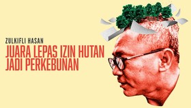 Zulkifli Hasan, Juara Lepas Izin Hutan Jadi Perkebunan