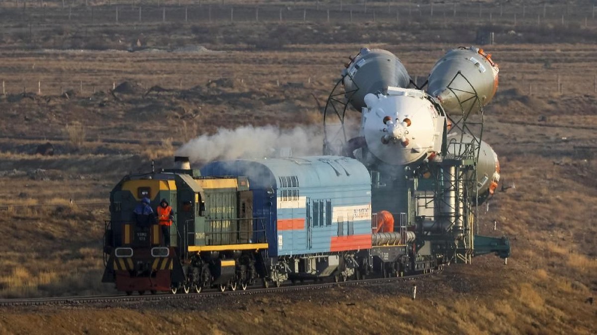 FOTO: NASA Kembali Pakai Roket Soyuz MS08 untuk Misi Terbaru