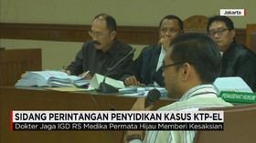 Sidang Perintangan Penyidikan Kasus KTP-El