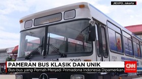 Pameran Bus Klasik dan Unik