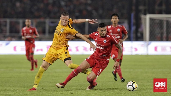 Laga pembuka Liga 1 2018 antara Bhayangkara FC vs Persija Jakarta berakhir imbang tanpa gol di Stadion Utama Gelora Bung Karno, Jakarta, Jumat (23/3) malam.