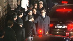 VIDEO: Momen Penangkapan Eks-Presiden Korsel Lee Myung-bak