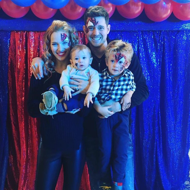 <p>Saat Noah, putra sulungnya, merayakan ulang tahun yang ketiga nih. (Foto: Instagram @michaelbuble)</p>